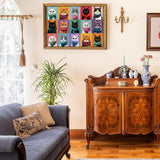 Puzzle Collezione Sciarpa Gatto 1000 Pezzi