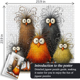 Abstract chicken Jigsaw Puzzle 1000 Pieces