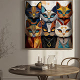 Abstract Cat Jigsaw Puzzle 1000 Pieces