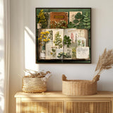 Vintage Botanical Diary Jigsaw Puzzle 1000 Pieces