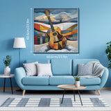Puzzle Guitare Géométrique 1000 Pièces