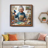 Creative Grandma Jigsaw Puzzle 1000 Pieces
