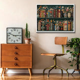 Blooming Bookshelf -set di puzzle puzzle 1000 pezzi