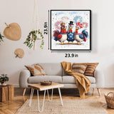 Cheerful Chickens Jigsaw Puzzle 1000 Pieces