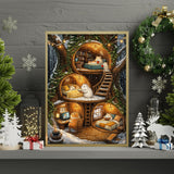 Puzzle Cosy Mouse Hut 1000 pièces