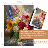 Sunlit Bouquet Puzzle 1000 Teile