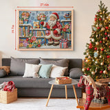Puzzle de puzzle de la bénédiction du Père Noël 1000 pièces