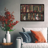 Christmas Embroidery Shelf Jigsaw Puzzle 500 Pieces
