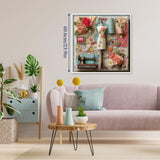 Puzzle Atelier di cucito floreale 1000 pezzi