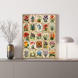 Puzzle Floral Medley Vintage 1000 pièces