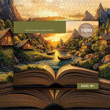 Book of Sunset Jigsaw Puzzle 1000 Pieces