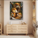 Puzzle Cosy Mouse Hut 1000 pièces