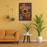Sunflowers Patchwork Jigsaw Puzzle 1000 Stücke