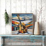 Puzzle Guitare Géométrique 1000 Pièces