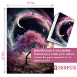 Brilliant Galaxy Jigsaw Puzzle 1000 Pieces