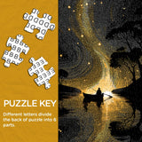 Starry Shore Night Jigsaw Puzzle 1000 Pieces