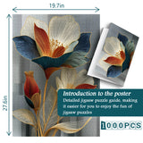 Puzzle Petali Lineari 1000 Pezzi