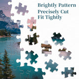 Lake Meets Mountain Jigsaw Puzzle 1000 Pieces