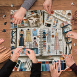 Puzzle di diario di design da 1000 pezzi