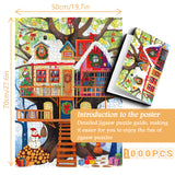 Christmas Treehouse Puzzle 1000 pièces