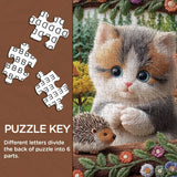 Puzzle da giardino stravagante 1000 pezzi