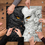 Yin Yang Owl Jigsaw Puzzle 1000 Pieces