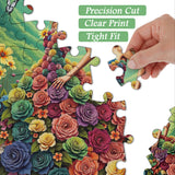 Couronné de fleurs puzzle de la puzzle 1000 pièces