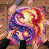 Puzzle Drago e Fenice, 1000 pezzi