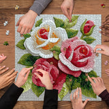 Mosaic Flower Jigsaw Puzzle 1000 Pieces