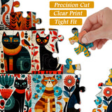 Cat Art Puzzle 1000 Teile