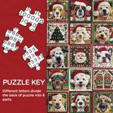 Christmas Dogs Jigsaw Puzzle 1000 Pieces