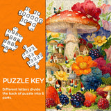 Rompecabezas de 1000 piezas de Blossom & Gnome Home