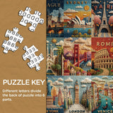 Art Travel Jigsaw Puzzles 1000 Pieces