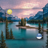 Lake Meets Mountain Jigsaw Puzzle 1000 Pieces