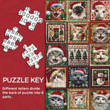 Capi di Natale puzzle puzzle 1000 pezzi