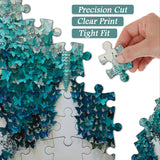 Puzzle con ali blu, 1000 pezzi