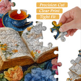 Floral Tea Reading Jigsaw Puzzle 1000 Pieces