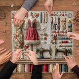 Puzzle Les trésors du tailleur 1000 pièces