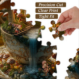 Mushroom Teacup Jigsaw Puzzle 1000 Pieces