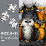 Rompecabezas de Búhos Caprichosos de 1000 Piezas