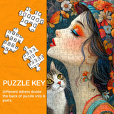 Elegance in Bloom Jigsaw Puzzle 1000 Pieces