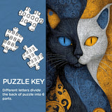 Puzzle Gaze Or Bleu 1000 Pièces
