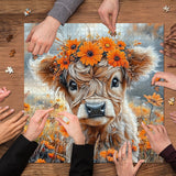 Puzzle Floreale Vitello 1000 Pezzi