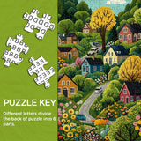 Lebendiges Landschaftspuzzle 1000 Teile