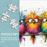 Puzzle Colorburst Uccelli 1000 pezzi