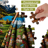 Puzzle scenico della signora 1000 pezzi