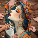 Elegance in Bloom Jigsaw Puzzle 1000 Pieces