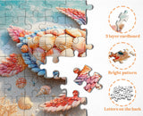 Ocean Shell Turtle Jigsaw Puzzle 1000 Pieces