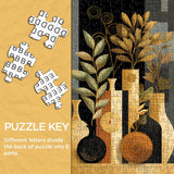 Rompecabezas de bodegones dorados de 1000 piezas