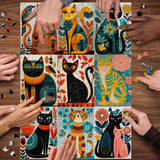 Cat Art Puzzle 1000 Teile